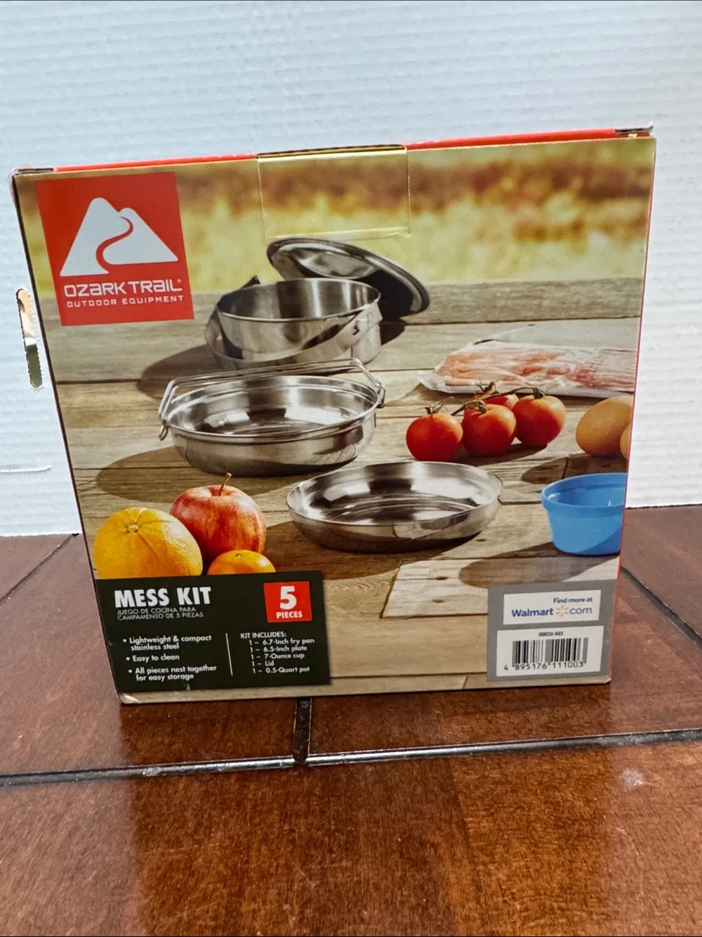 Ozark Trail Stainless Steel Mess Kit - Silver